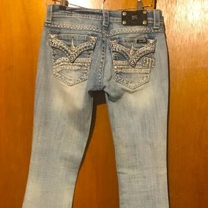 💛 MISS ME Sig Slim Boot Jeans (JE8020SBX) size 26x35 💛